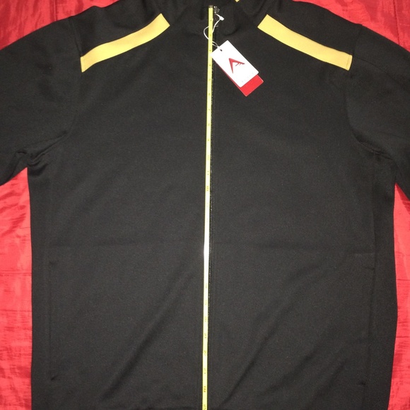SOLD -Antigua Jacket Large Black /Gold Performance - Picture 6 of 10